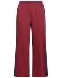 New Balance - Burgundy Pants Recycled Polyester, Elastane - Lyst