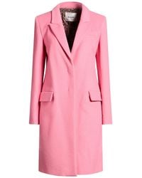 Blugirl Blumarine - Coat Virgin Wool, Polyamide, Cashmere - Lyst