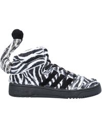 adidas by jeremy scott 130mm js high heel leather boots