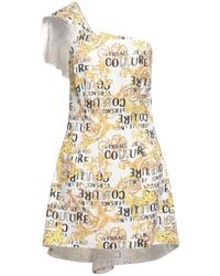 Versace - Mini Dress Polyester - Lyst