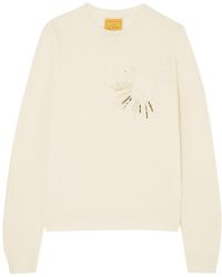Le Lion Sweater - White