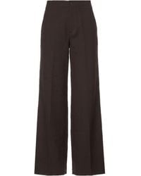 European Culture - Chocolate Pants Viscose, Polyamide, Elastane - Lyst