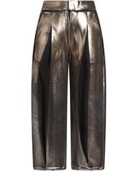 FRONT STREET 8 - Platinum Pants Cotton, Polyester - Lyst