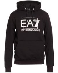 EA7 - Sweatshirt Cotton, Polyester, Elastane - Lyst