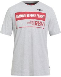 Aeronautica Militare - T-Shirt Cotton, Elastane - Lyst