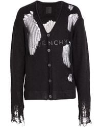Givenchy - Cardigan Cotton, Wool, Polyamide - Lyst