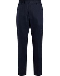 Corneliani - Midnight Pants Linen, Virgin Wool, Mohair Wool - Lyst