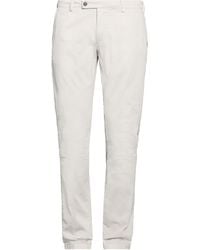 Berwich - Vissuto Taupe Pants Cotton, Elastane - Lyst