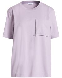 Brunello Cucinelli - T-Shirt Cotton, Brass - Lyst