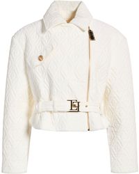 Elisabetta Franchi - Jackets - Lyst