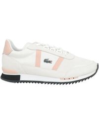 Lacoste - Off Sneakers Leather, Textile Fibers - Lyst
