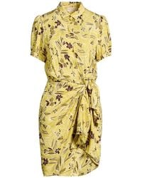 iBlues - Mini Dress Viscose - Lyst