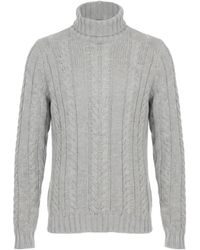 Fedeli - Turtleneck Virgin Wool, Cashmere - Lyst