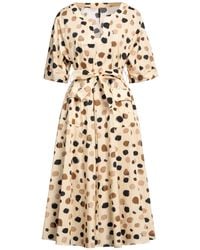 Manila Grace - Midi Dress - Lyst