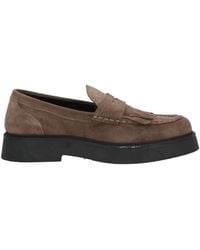 Cinzia Soft - Taupe Loafers Leather - Lyst