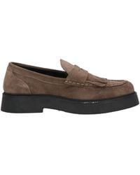 Cinzia Soft - Taupe Loafers Leather - Lyst