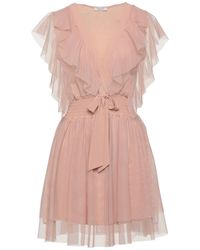 Motel Short Dress - Pink
