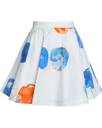 MSGM Knielanger Rock - Weiß