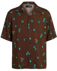 Amiri - Shirt Viscose - Lyst