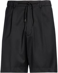 Paura - Shorts & Bermuda Shorts Virgin Wool - Lyst