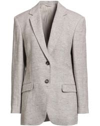 Brunello Cucinelli - Blazer Linen - Lyst