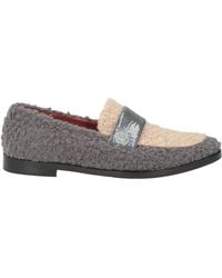 LORENA PAGGI - Loafers Leather, Textile Fibers - Lyst