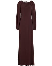 Semicouture - Maxi Dress - Lyst