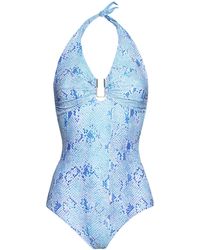 Melissa Odabash Bañador - Azul
