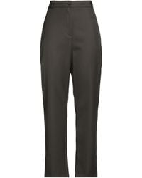 Caractere - Dark Pants Cotton, Elastane - Lyst