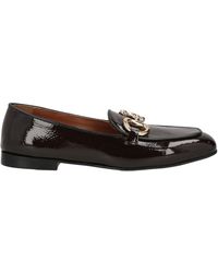 HADEL - Dark Loafers Leather - Lyst
