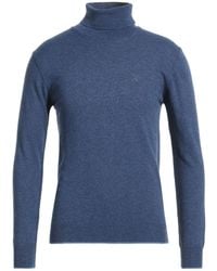 Berna - Slate Turtleneck Wool, Viscose, Polyamide, Cashmere - Lyst