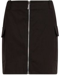 DISCLAIMER - Mini Skirt Cotton, Elastane - Lyst