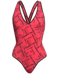 Karl Lagerfeld - One-piece Swimsuit - Lyst