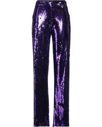Gaelle Paris - Pants Polyester, Elastane - Lyst