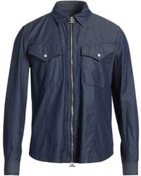 Ferragamo - Denim Outerwear Cotton - Lyst