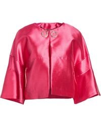 Clips - Jacket Polyester, Silk - Lyst