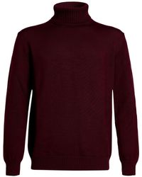 Diktat - Plum Turtleneck Merino Wool - Lyst