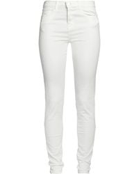 Emporio Armani - Pants Cotton, Viscose, Elastane - Lyst