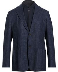 Corneliani - Blazer Cotton, Polyamide, Elastane - Lyst