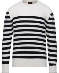 Fay - Ivory Sweater Virgin Wool - Lyst