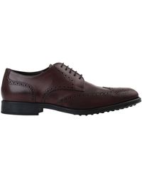 Chaussures à lacets Cuir Tods pour homme en coloris Marron Homme Chaussures Chaussures  à lacets Chaussures Oxford 