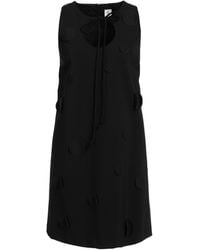1 One - Mini Dress Viscose, Polyamide, Elastane - Lyst
