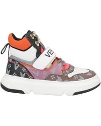 Emanuélle Vee - Sneakers Leather, Textile Fibers - Lyst
