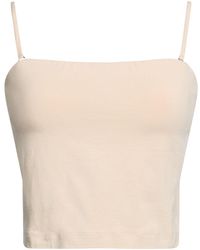 Brunello Cucinelli - Top Cotton, Elastane - Lyst