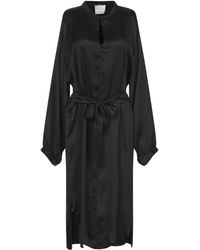 Forte Forte Vestido por la rodilla - Negro