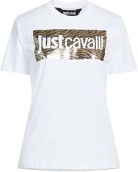 Just Cavalli - T-Shirt - Lyst