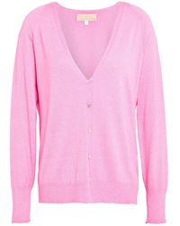 120% Lino - Strickjacke - Lyst
