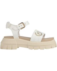 Pollini - Sandals Leather - Lyst