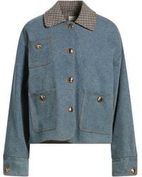 Sandro - Denim Outerwear - Lyst