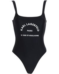 Karl Lagerfeld - Maillot une pièce - Lyst